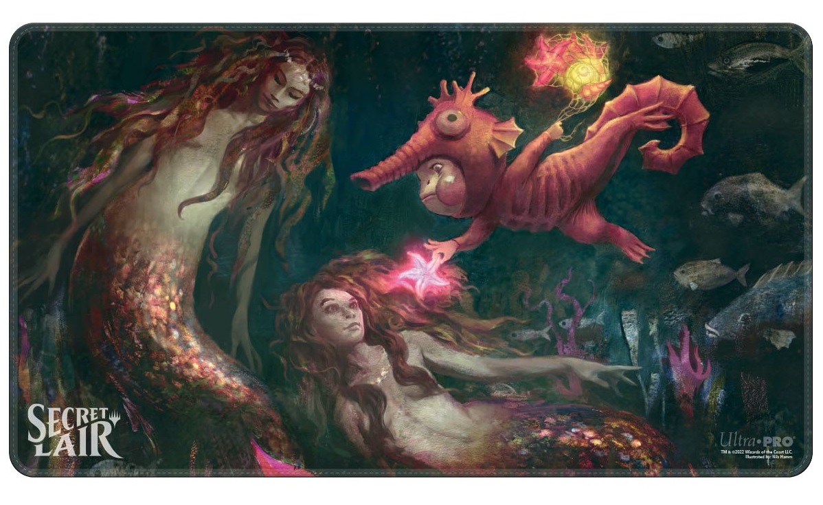 Ultra Pro Playmat Magic the Gathering Secret Lair August 2022 Nils Hamm Artist Series - Deepglow Skate